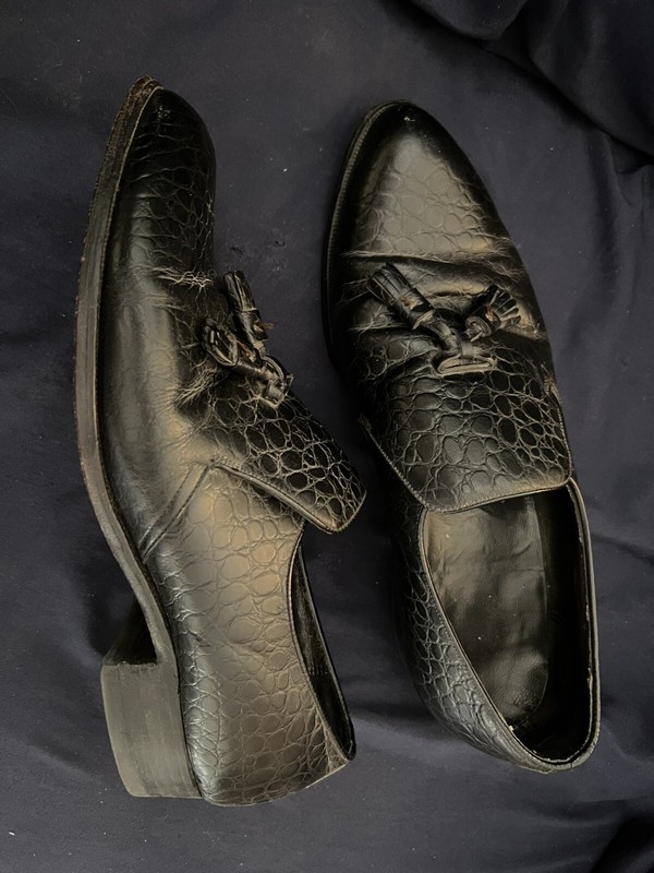 9 1/2 Mens Black Dress Shoes