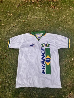 Brazil World Cup France 1998 Jersey Fan Football Official License