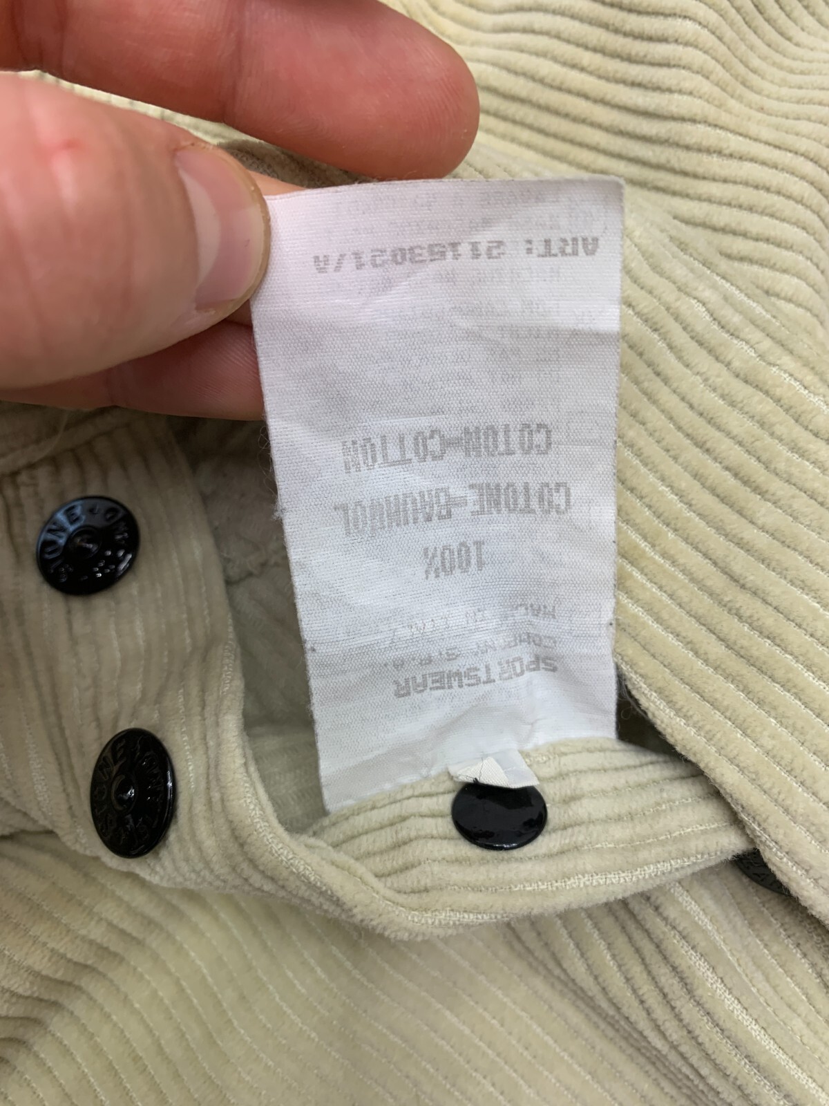 Rare Collection AW 1984 Stone Island Marina Dress Pants Khaki Trouser Size 52 L thumbnail 17