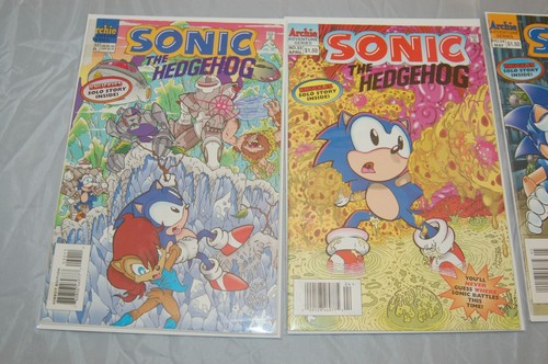 Sonic The Hedgehog 10 Run Comic Lot Archie #28-37 28 29 30 31 32 33 34 35 36 37 - Picture 3 of 9