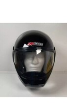 Vintage 2000 Yamaha Sno Force Black Snowmobile Helmet Small Carry Bag Full Face