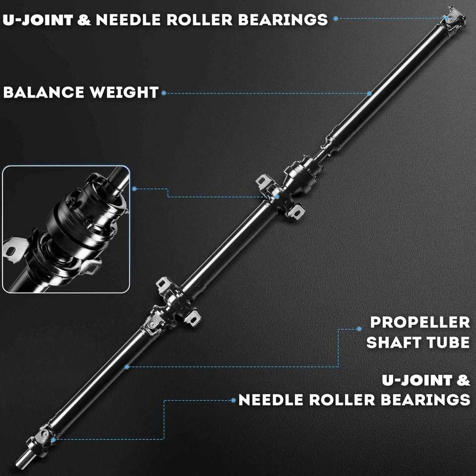 Conjunto de eje de transmisión trasero para Lexus RX350 2010-2015 AWD (tracción en todas las ruedas) Foto 3 de 4