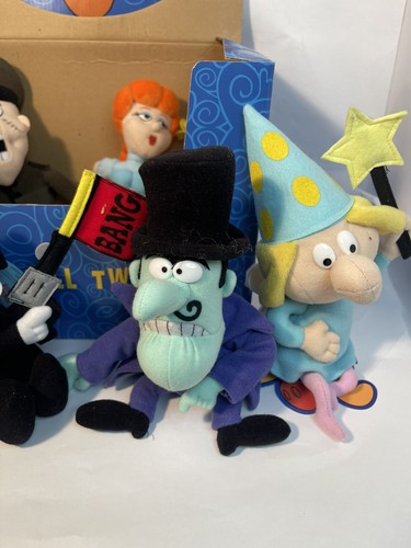 Vintage Rocky & Bullwinkle CVS Set of 8 Plush Beanbags NWT w/store display - Picture 7 of 11