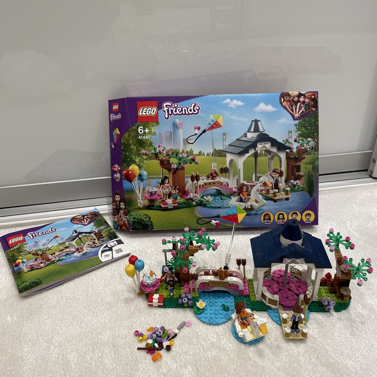Lego Friends 41447 Heartlake City Park 6+ Birthday gift swan lake retired