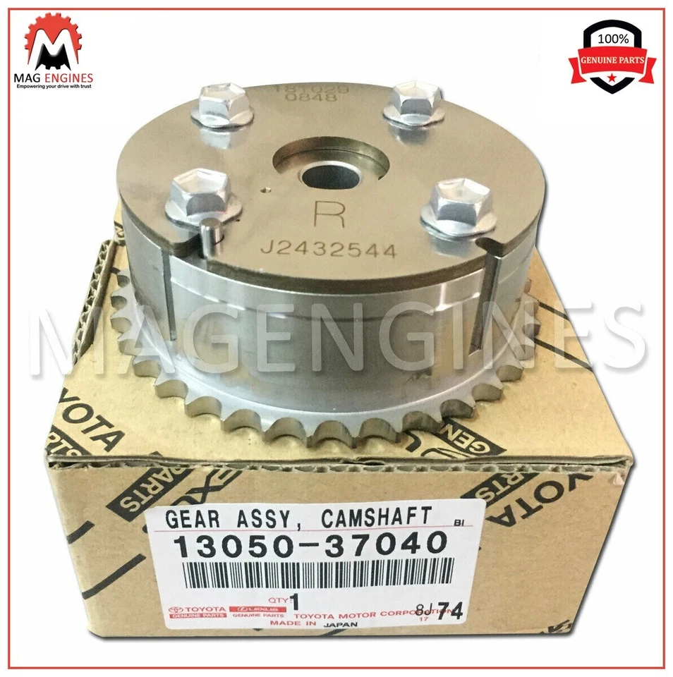 13050-37040 GENUINE OEM TOYOTA CAMSHAFT TIMING GEAR ASSY FOR PRIUS CT200H 1.8L - Imagem 4 de 4