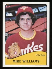 1979 Albuquerque Dukes MIKE WILLIAMS RC DODGERS CLUTE TX