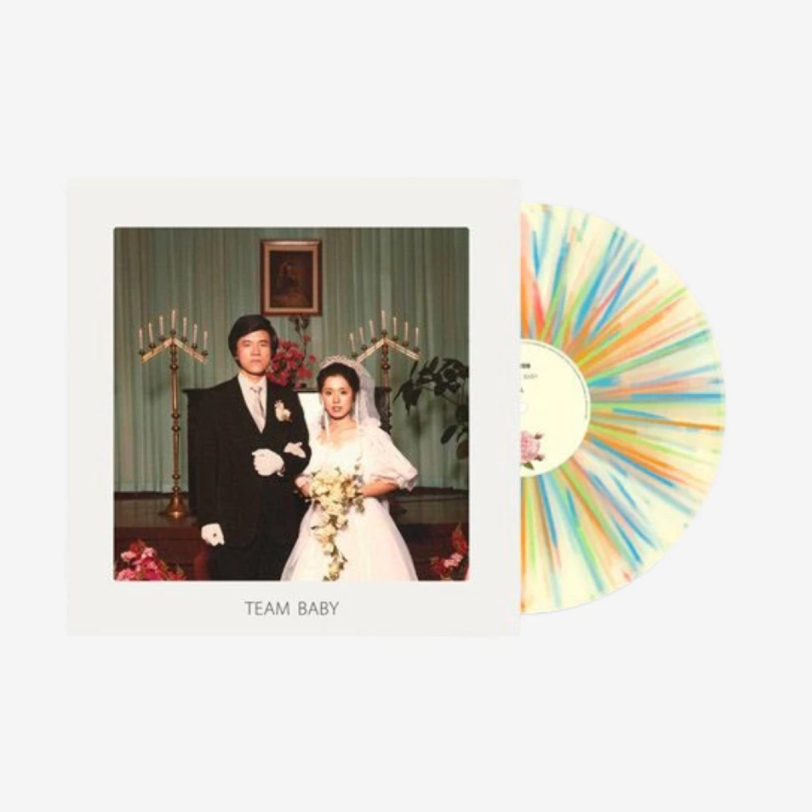 K-POP・アジア THE BLACK SKIRTS TEAM BABY HYUKOH 23 The Black Skirts 3rd Album Part 1 Team Baby LP Splatter Color