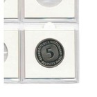 Neuheiten: Safe Münzrähmchen 50x50mm Zum Heften Für Pressed Pennies Per 100