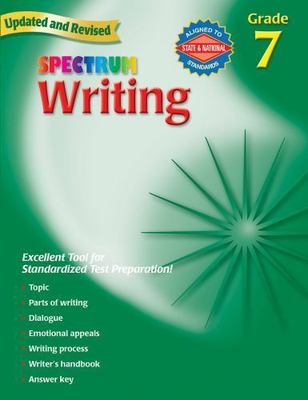 Writing, Grade 7; Spectrum - paperback, 0769652875, Spectrum
