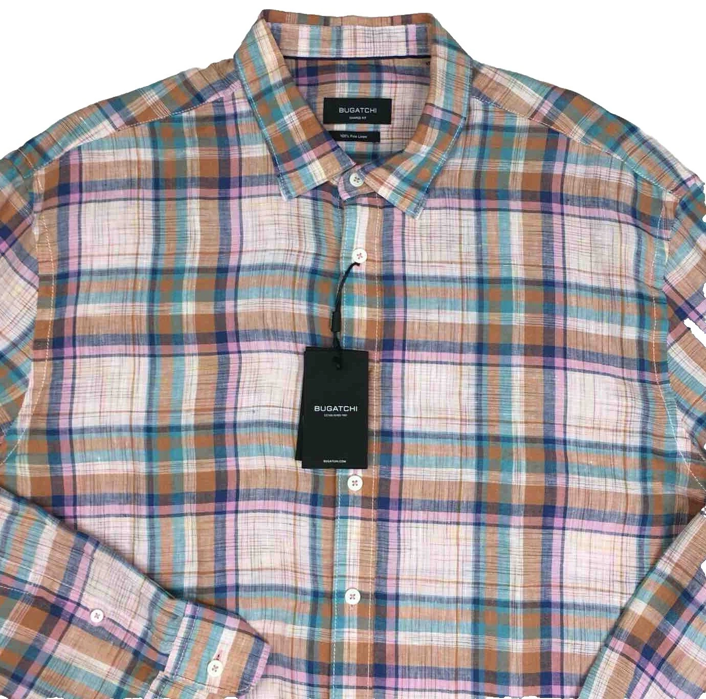 Size 2XL Men's Bugatchi Uomo Shirts