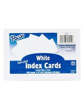 Pacon Index Cards