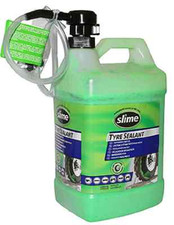 LIQUIDE ANTI-CREVAISON PREVENTIF SLIME POUR PNEU TUBELESS 3,8L avec Pompe