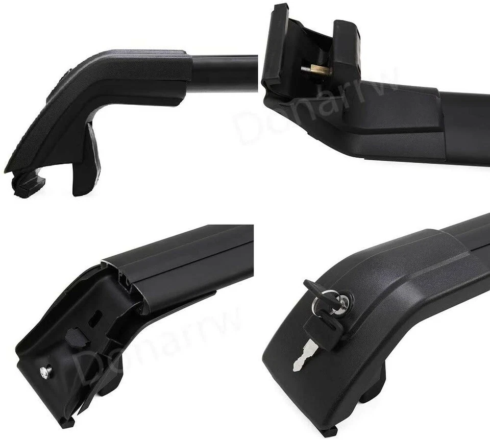 2P for Hyundai santa fe sport 2013-2018 Roof Rack Rail Cross bar luggage carrier - Image 2 of 4