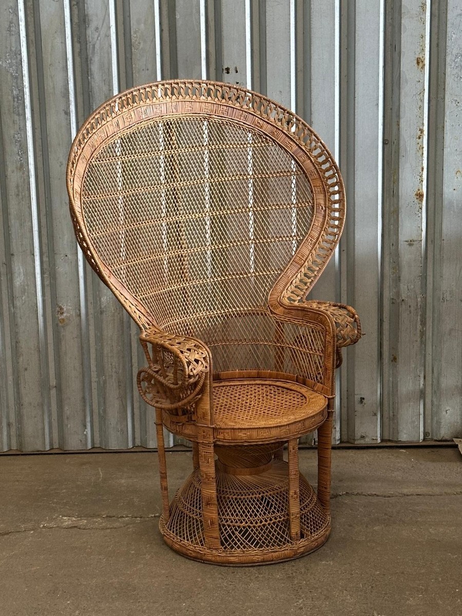 Dining Chair Pier Peacock Chair Wicker Peacock Chair With Cushion