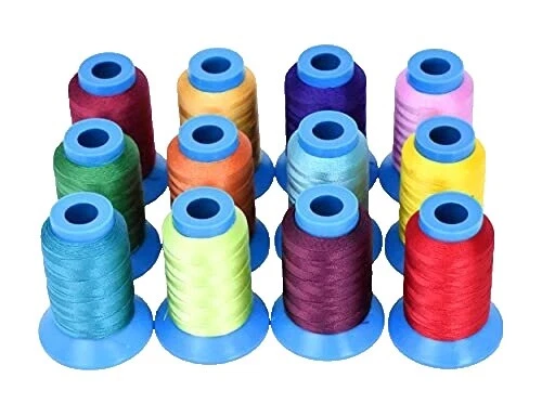Varios colores Nylon Heavy Duty hilos de coser