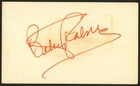 Betsy Palmer d2015 signed autograph 3x5 cut Actress I've Got a Secret C591