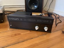 Crown Amcrown D-150A Series II Verstärker Endstufe Vintage amp