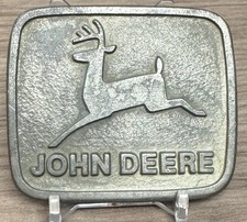 Vintage JOHN DEERE 1975/1976 Leaping Deer Belt Buckle