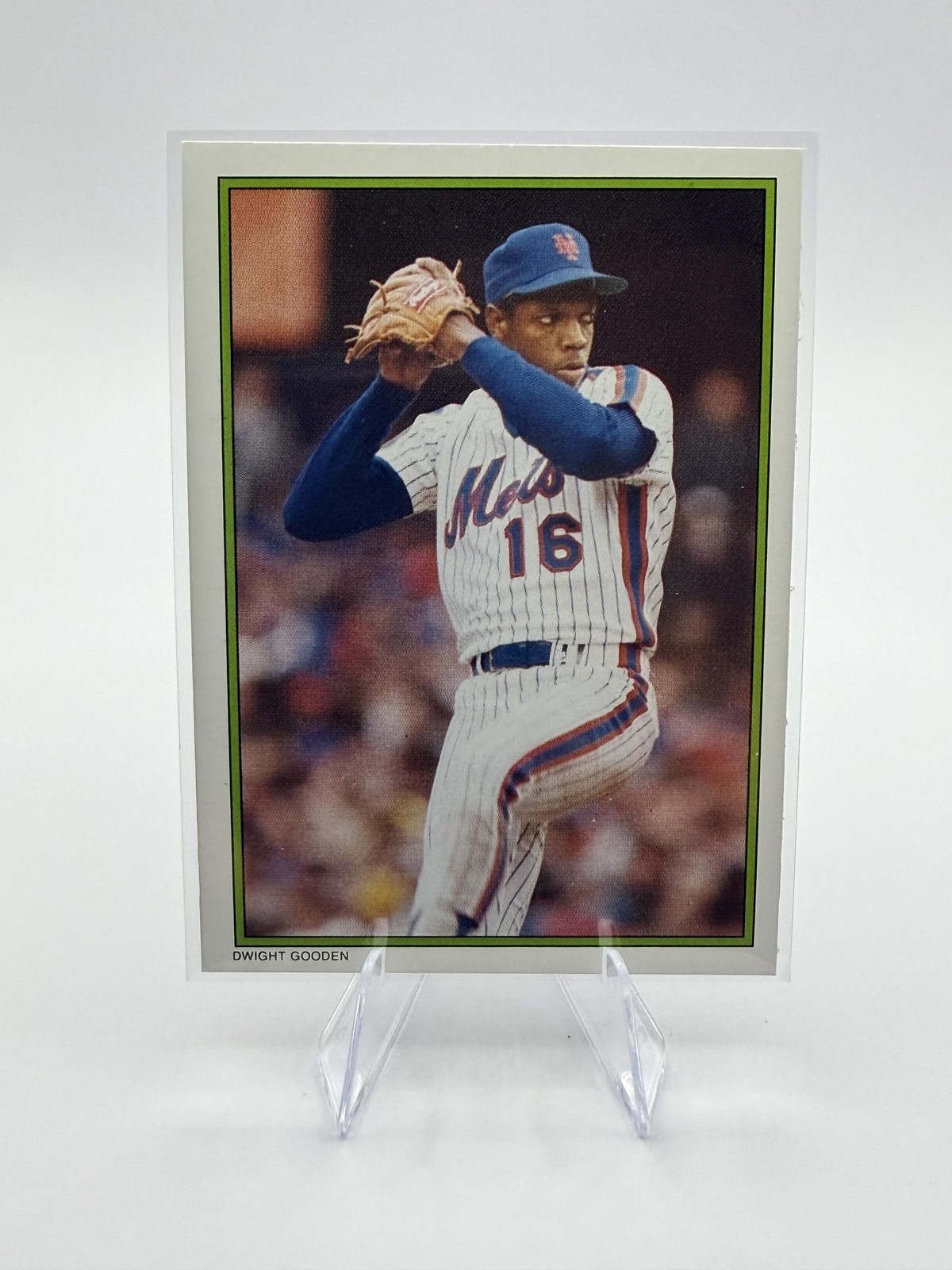 1986 Topps #41 Dwight Gooden 1986 All-Star Set Collector's Edition Glossy