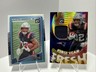 (2) 2025 Treveyon Henderson Rookie Cards (First Year Fresh MEM & Base Optic)