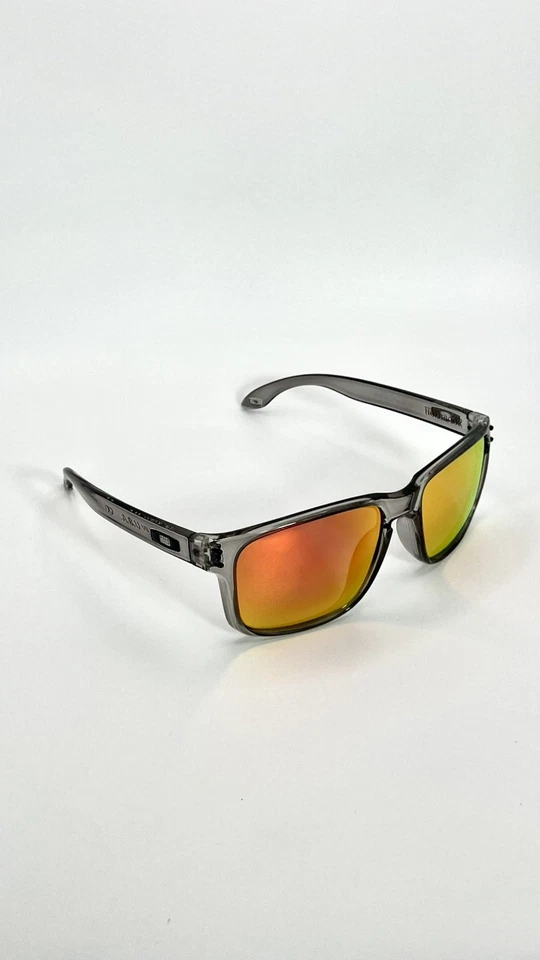 LUNETTES DE SOLEIL VERRES POLARISÉS ORANGE GRISE TRANSLUCIDE - Photo 1/2