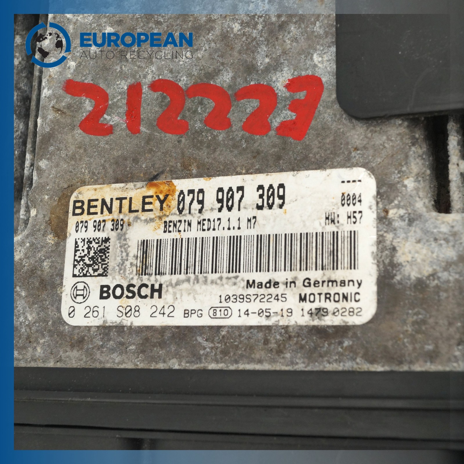 Bentley Flying Spur 2013-2019 Electronic control unit P/N 079907309