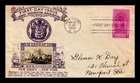 DR JIM STAMPS US COVER WASHINGTON INAUGURATION FDC SCOTT 854 CROSBY PHOTO