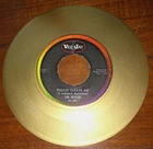 BEATLES "PLEASE PLEASE ME" VEEJAY  1964 GOLD VINYL 45 RECORD PAINTED GOLD