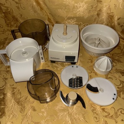 Cuisinart Little Pro Plus Food Processor  Tested  & Cleaned Vintage Lot