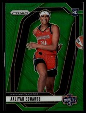 Aaliyah Edwards #142 2024 Panini Prizm WNBA Green Prizms 8965