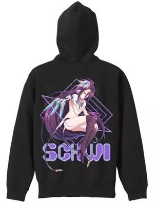 Apparel Shuvi (Brilliant Ver.) Newly Drawn Full Color Zip Hoodie Black L Size