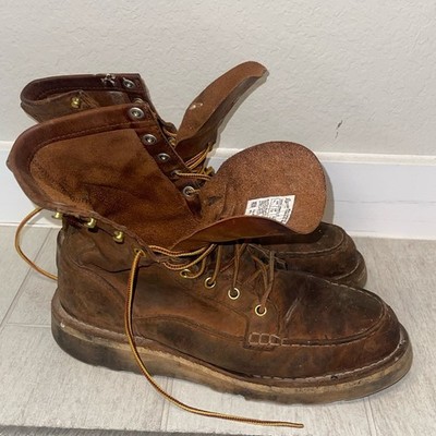 Danner Bull Run Moc Steel Toe Boots Mens 8 Brown Leather 8’’ USA Made Workwear Danner - Bull Run Moc Toe 8 main image 3