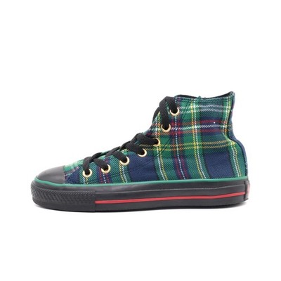Converse Damen Chuck Taylor All Star Tartan Muster High-Top-Sneaker EU 36.5