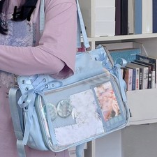 Japanese Students Itabag Transparent Handbag JK Uniform Shoulder Bags School Bag