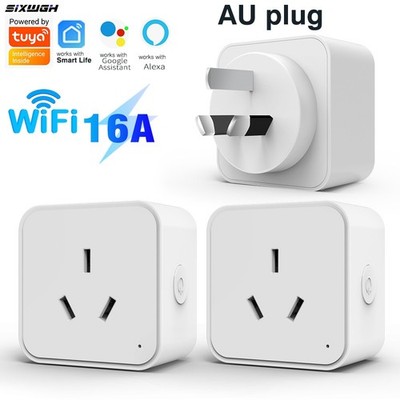 Smart Plug Wifi 4 Pack Tuya AU Socket Zealand Energy Monitor Works Life App