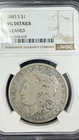 1883 S $1 Morgan Silver Dollar NGC VG Details Cleaned Key Date Coin