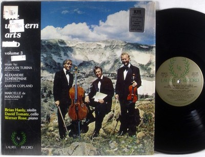 LAUREL KC 569 BLEND VIRGIN 1979 Turina Copland WESTERN ARTS TRIO Vol 3 LR-109 NM