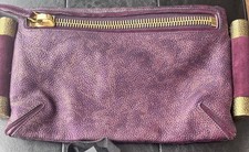 Devi Kroell Womens Ballast Clutch Violet $990...