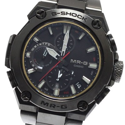 CASIO MR-G MRG-B1000B-1AJR Bluetooth black Dial Solar Powered Radio Men's_938315