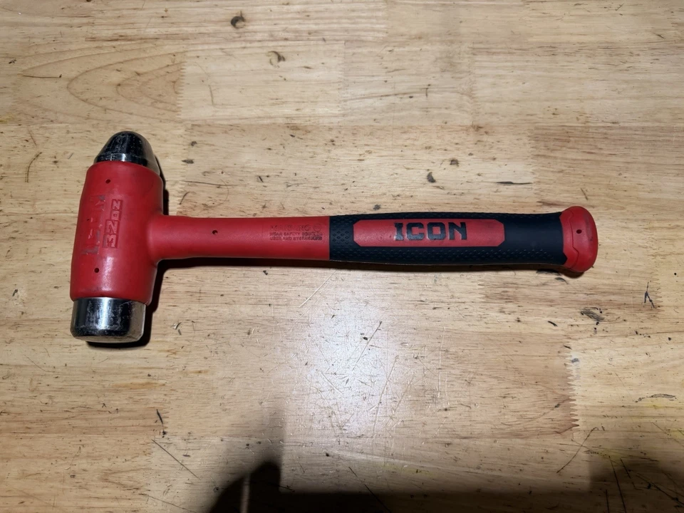 "Martillo soplado muerto ICON 32 OZ Ball Peen y alicates de mandíbula S de 17""" Foto 2 de 4