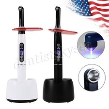 Dental 1 Sec Cordless LED Curing Light Composite Resin Cure Lamp 2500mw UPS