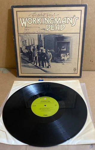 GRATEFUL DEAD Workingman's Dead LP 1970 Press WS 1869 EX+ Vinyl Green Label