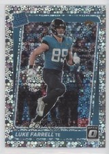 2021 Donruss Optic Rated Rookie Silver Circles Prizm /125 Luke Farrell #287 0c2