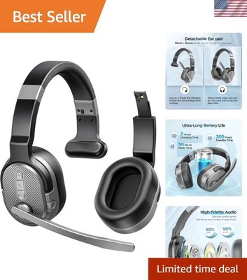 Trucker Bluetooth Headset   Dual Device Connectivity & Superior Sound Quality