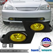 Fits 2001-2003 Honda Civic 2dr 4dr Fog Lights Bumper Lampswitch 01-03 Fits 2001-2003 Honda Civic 2dr 4dr Fog Lights Bumper Lampswitch 01-03