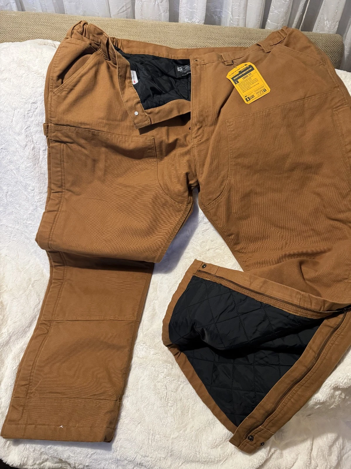 *NWT* Carhartt Double Duck front cold weather pants size XXL