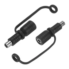 2pcs DC5521 5.5mm x 2.1mm Connector to DC8020 Connector Adapter for Solar Panel