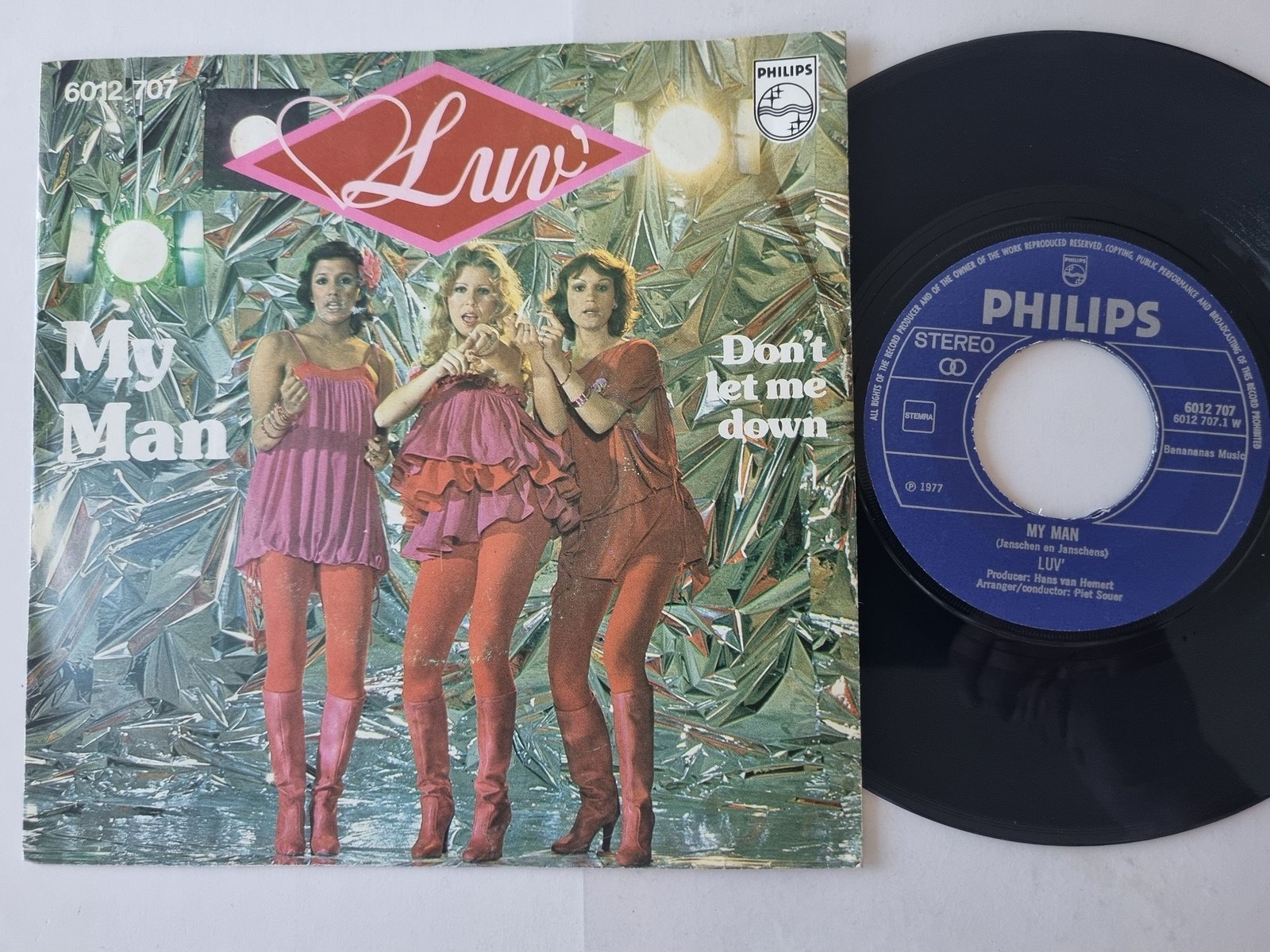 Luv' - My man 7'' Vinyl Holland