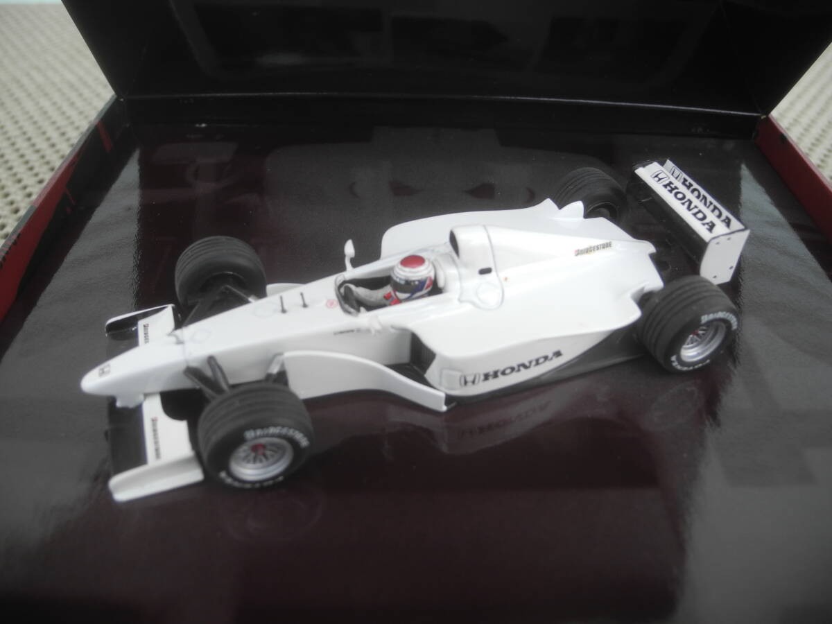 ミニチャンプスHONDA RA099 PROTOTYPE 1999 Honda Ra099 J.verstappen Prototype 1999 Minichamps White 1