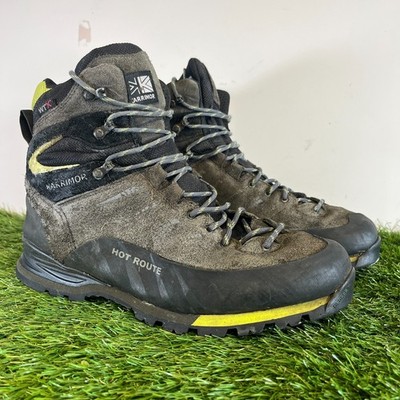 Karrimor Stiefel Größe 11 Herren Anthrazit Hot Route Outdoor Wandern Wanderschuhe